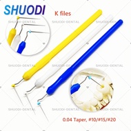 04 taper Dental Micro Scope File For Root Canal K Files Cleaning Probe Dental Endodontic Measurement