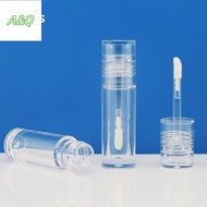 AQ 1Pcs Empty Portable 5ml Thick Wand Lip Gloss Tube Plastic Lip Glaze Tubes Clear Transparent Cosme