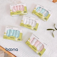 Combo of 3 Boxes of 5 Boona Bamboo Fiber Milk Towels, 2 Layers, Smooth, Smooth Color - Safe for Baby