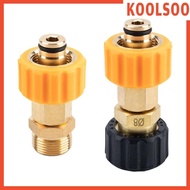 [Koolsoo] M22Quick Plug Connector Pressure Washer Adapter Rustproof for Quick Connect Adapter for Pressure Washer