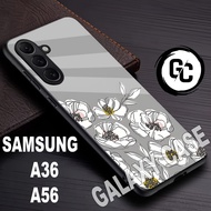 Softcase shine SAMSUNG A36 A56/Flower Motif glossy/case Samsung A36 A56/Casing Samsung A36 A56