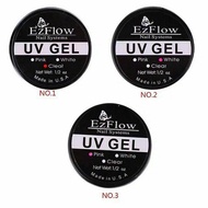 Ezflow UV NAIL GEL BUILDER 15G/EZFlOW UV NAIL EXTENSION/EZFlOW UV GEL