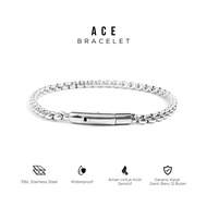 PROJECT NINETYSEVEN - ACE Bracelet - Men's and Women's Stainless Steel Bracelet
