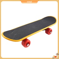 Souqt|  Skateboard Toy Mini Ease Anxiety Plastic Skateboard Training Toy for Budgie