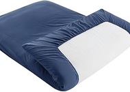 Kumori One-Touch Sheet, Single, Mattress Cover, Washed, Peach Skin Treatment, Single, 41.3 x 84.6 in