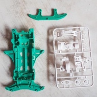 HIJAU Tamiya chassis vs green