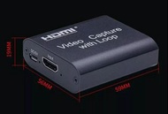 HDMI Capture Video Adapter Card, Broadcast Live Stream and Record, HDMI to USB 直播視頻採集卡