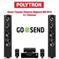 Dijual home theater Polytron bigband BB 5510 51 chenel Limited