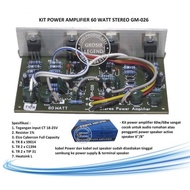 (ReAdY-OrDeR) Kit power amplifier jaguar 60 watt stereo GM 026