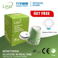 Microtech LinX Glucose Monitor Sets CGM Glucose Meter 15DaysX24H Sugar Test Machine No Finger Pricki