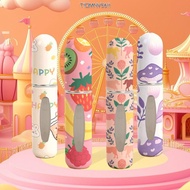 TIOMNV56II Spray Rotating Bottle, Empty Leak-proof Mini Perfume Bottle, Portable Refillable 5ml Empt