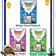 3pcs Buku Ajaib Belajar Menulis Huruf Angka Hijaiyah/Arabic Magic Book