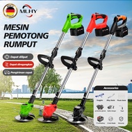 MLHY Mesin Pemotong Rumput 24V/48V/68V Electric Grass Trimme RPM Tinggi Mesin Potong Rumput dorong Cordless Lawn Mower