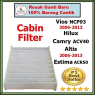 Vios 06-13 NCP93 Altis 06-13 HILUX YARIS / Estima -  Air-Cond Cabin Air Filter ( AF103-W3005 ) Innov