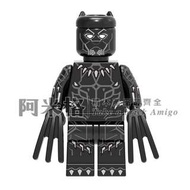 阿米格Amigo│980 黑豹 Black Panther 超級英雄 欣宏 積木 第三方人偶 非樂高但相容