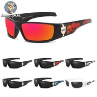 BAOEUOI36 Hip-Hop Shades,  Coast Biker Gangster Style Polarized Sunglasses, Vintage Driving Riding W