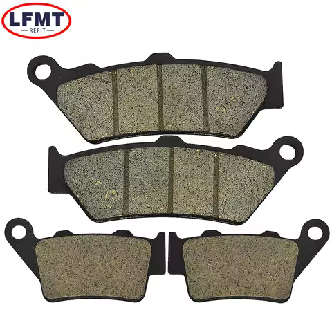 Motorcycle Emergency braking Front Rear Brake Pads For Yamaha XT660R APRILIA Pegaso 650 Honda SLR CB