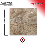 granit 60x60 - motif marmer - garuda casonadem brown