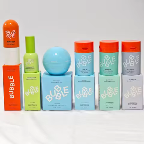 Bubble Moisturizing Face Cream improve skin texture Toner Advanced Balancing Face Moisturizer - Hydr