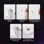 EZSHOPPING SUNCUPD Galaxy HD Projector Night Light focus 7 Patterns - DT01-1| |