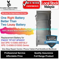 Replacement Notebook Battery PW23Y for Dell XPS 13 9360-3591SLV XPS 13-9360-D1605T 60wh