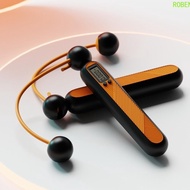 ROBEN Cordless Counting Skipping Rope, with Counter Adjustable Jump Rope with Calorie Counter, 2 in 