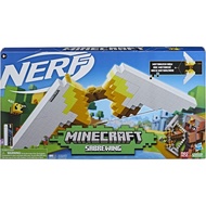 NERF Minecraft Sabrewing Motorized Blaster Bow, 8 Elite Darts, 8-Dart Clip, Electric Full Auto Toy Foam Blasters