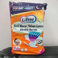 Lifree Adhesive Adult Diapers size L Contents 7pcs