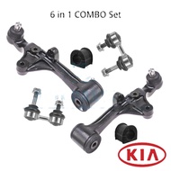 [6 IN 1 COMBO SET] NAZA RIA , KIA CARNIVAL LOWER ARM / STABILIZER LINK / STABILIZER BUSH SET