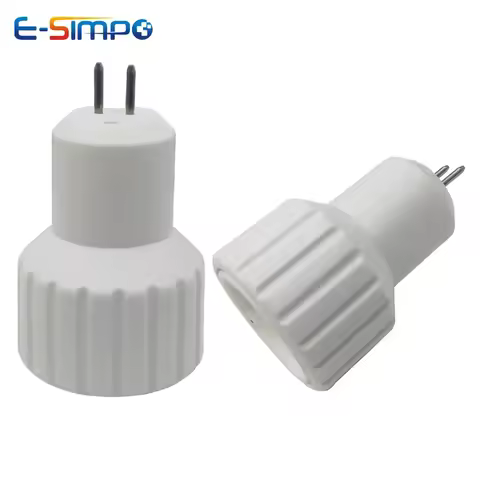 2pc MR16 to GU10 Halogen CFL LED Lampholder Base Light Socket Adapter, Physically Change Contact,NO 