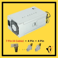 180W PSU L70042-002 Power Supply Unit 7+4+4Pin (4 Cable)