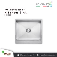 LEVANZO Farmhouse Series Kitchen Sink F2522S