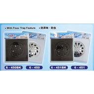 6'' x 6'' Stainless Steel Floor Trap Grating Anti Cockroach Anti Smell -4''x4''/ 6'' x 6'' Floor Tra