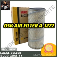 OSK AIR FILTER A-1222 EXCAVATOR HITACHI CASE 580 NISSAN URVAN E25 EX60 UH025-7 UH025-5 OSK A1222 AIR
