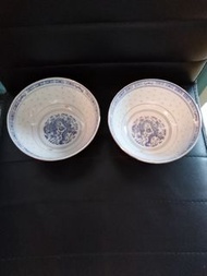 中國景德鎮米通6吋碗二隻