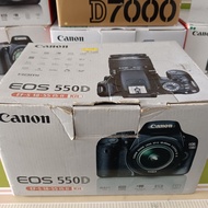 kardus box kamera canon 550D