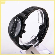 {JSGDHFE} EMPORIO ARMANI AR2453 BLACK SILVER TONE STAINLESS STEEL MENS WATCH