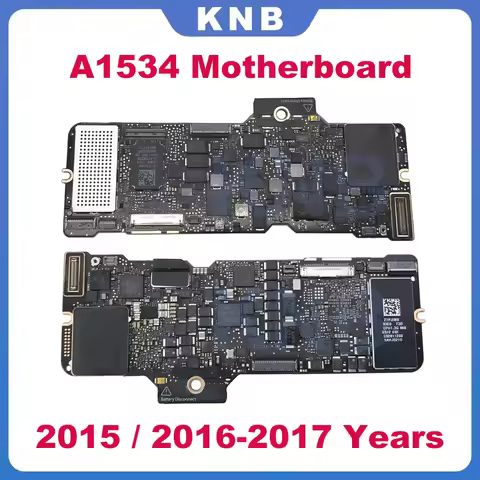 A1534 Logic Board For Macbook Retina 12" A1534 Motherboard 256GB 512GB 820-00045-A 820-00244-A 820-0