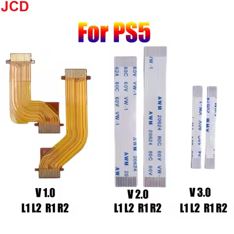 JCD For PS5 Game Handle L R Connection Cable L2R2 L1R1 Button Ribbon Cable Left And Right Shoulder K