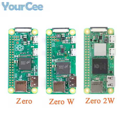 Raspberry Pi Zero/ZERO W/ Zero 2W with WIFI Wireless Bluetooth-compatible Development Board 1GHz CPU