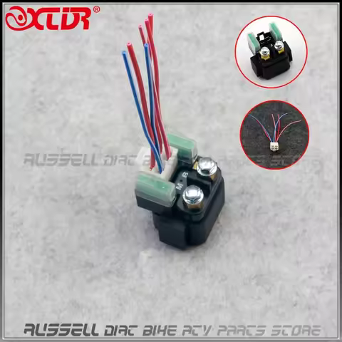 Solenoid Motor Starter Relay Cable For Yamaha Grizzly YFM660 YFM 660 YXR RS FZ400 FZ-1 FZ-6 FZS600 F