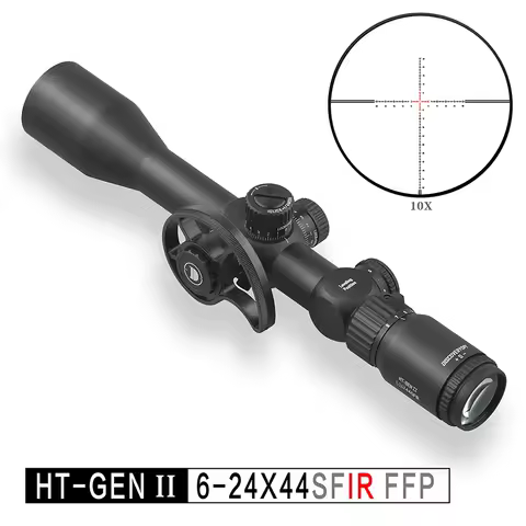 Discovery HT GENII 6-24X44SFIR Hunting Scope First Focal Plane Tactical Illumination Riflescope Opti