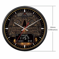 Wall Digital Clock Alarm Clock Calendar Prayer Home Ramadan Kaba