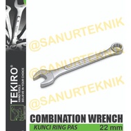 Kunci Ring Pas / Combination Wrench TEKIRO 22mm / 22 mm