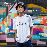 ATHLETA ATHLETA Short-Sleeved T-Shirt Men Women Football Casual Loose Running Summer Round Neck Cott