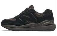 New Balance NB 5740 復古反毛皮減震防滑耐磨防水低幫跑步鞋（男女同款）黑色 35-46