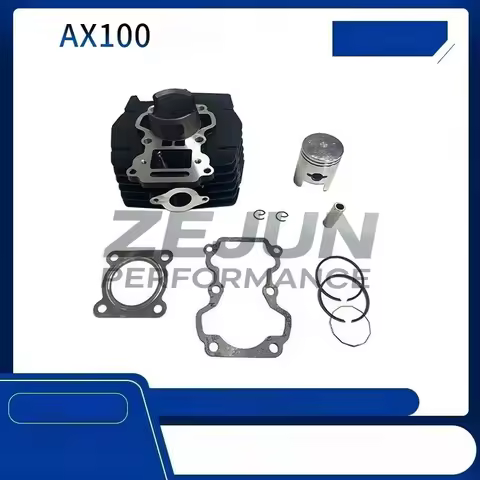 Motorcycle Cylinder For AX100 For Suzuki AS100/AC100 Motorcycle Sleeve Cylinder 50mm Piston Accessor