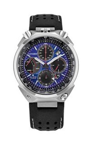2026新年優惠🎁 🌐 Citizen Promaster  Eco-Drive Tsuno Chrono Racer Blue Dial Limited 2500 藍色錶盤鈦金屬皮帶 光動能男士手錶