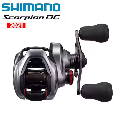 2021 SHIMANO Scorpion DC Baitcasting Reel 7+1BB Drag 5.5KG Fishing Reel 150 151 150HG 151HG 150XG 15