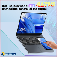 QAZWS Topton L10หน้าจอแล็ปท็อปคู่15.6นิ้ว IPS + 7นิ้ว12th สัมผัสรุ่น Intel N100สูงสุด32กรัม DDR4 2T